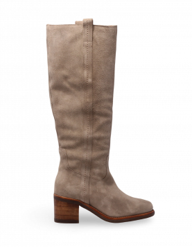 VIA VAI 61091 Flo Helen Lage laarzen met hoge hak Beige