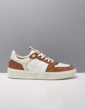 Woolrich Washed Tennis Heren sneakers Wit