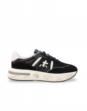 Premiata Cassie Dames sneakers Zwart