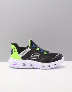 Skechers 403843 Lage kinderschoenen met veters Zwart